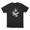 Jessica Shy Doves Unisex T Shirt Black
