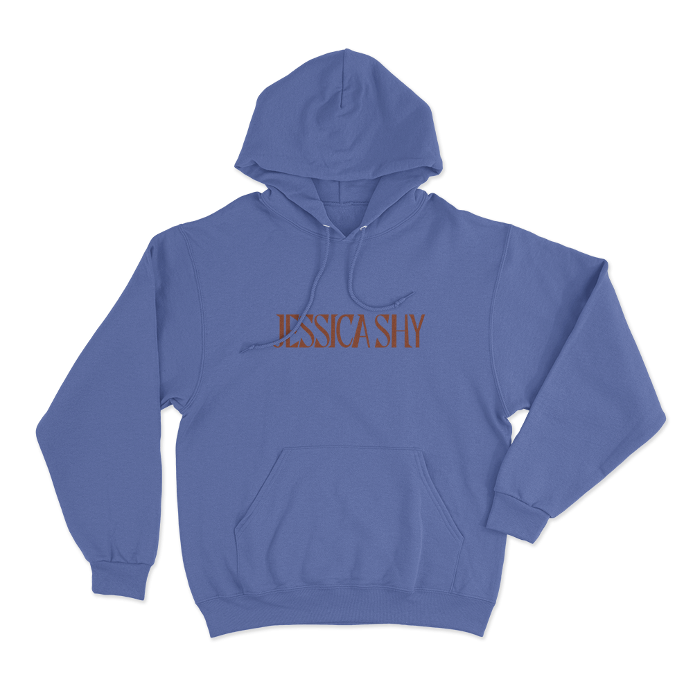 Jessica Shy Logo Unisex Hoodie Blue Jessica Shy Logo Unisex Hoodie Blue