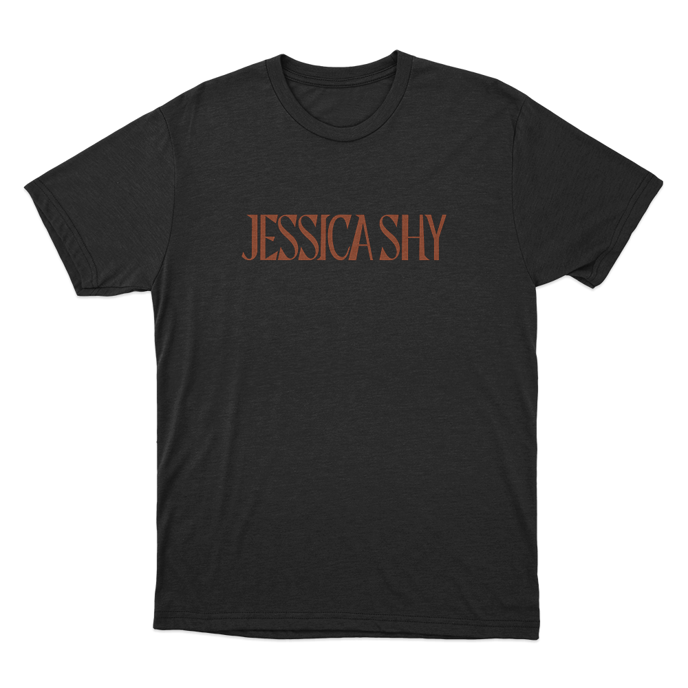 Jessica Shy Logo Unisex T Shirt Black Jessica Shy Logo Unisex T Shirt Black