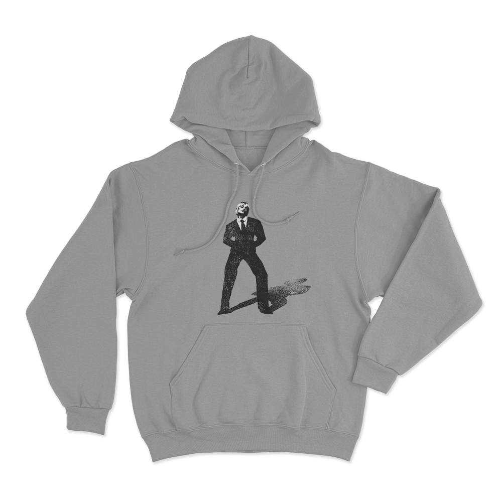 Jessica Shy Retro Suit Silhouette Unisex Hoodie Grey Jessica Shy Retro Suit Silhouette Unisex Hoodie Grey
