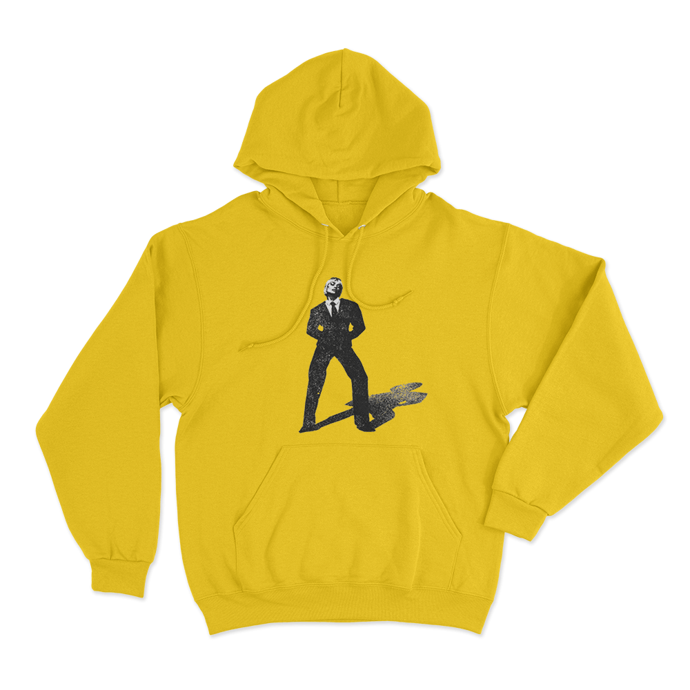 Jessica Shy Retro Suit Silhouette Unisex Hoodie Yellow Jessica Shy Retro Suit Silhouette Unisex Hoodie Yellow