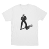 Jessica Shy Retro Suit Silhouette Unisex T Shirt White