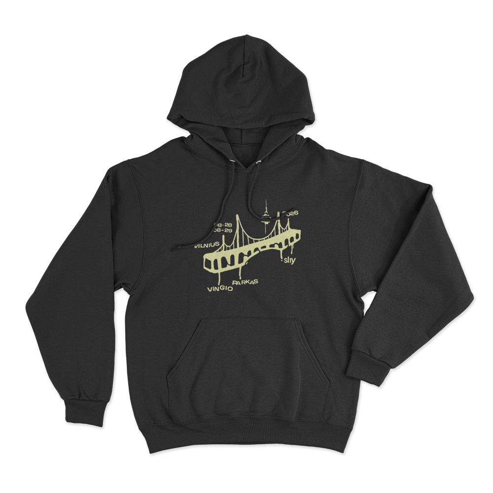 Jessica Shy Vingis Park Unisex Hoodie Black Jessica Shy Vingis Park Unisex Hoodie Black