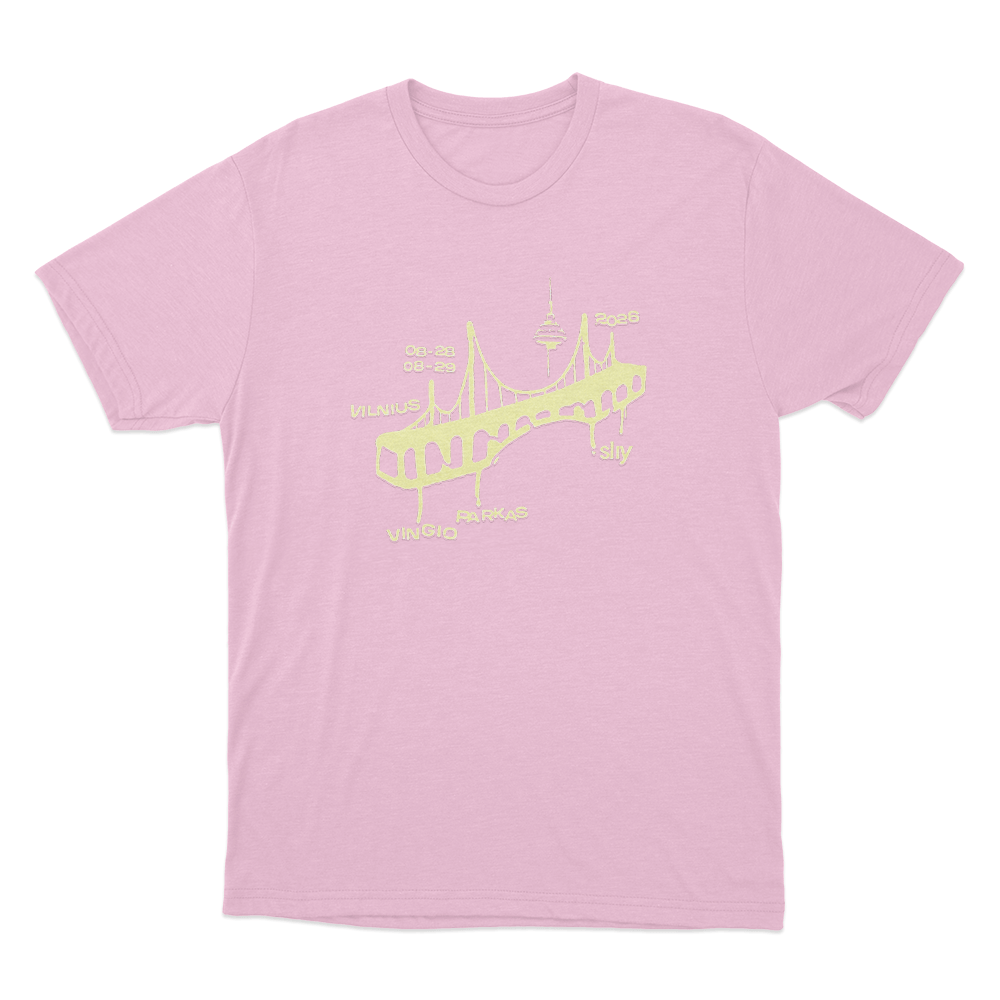 Jessica Shy Vingis Park Unisex T Shirt Pink Jessica Shy Vingis Park Unisex T Shirt Pink
