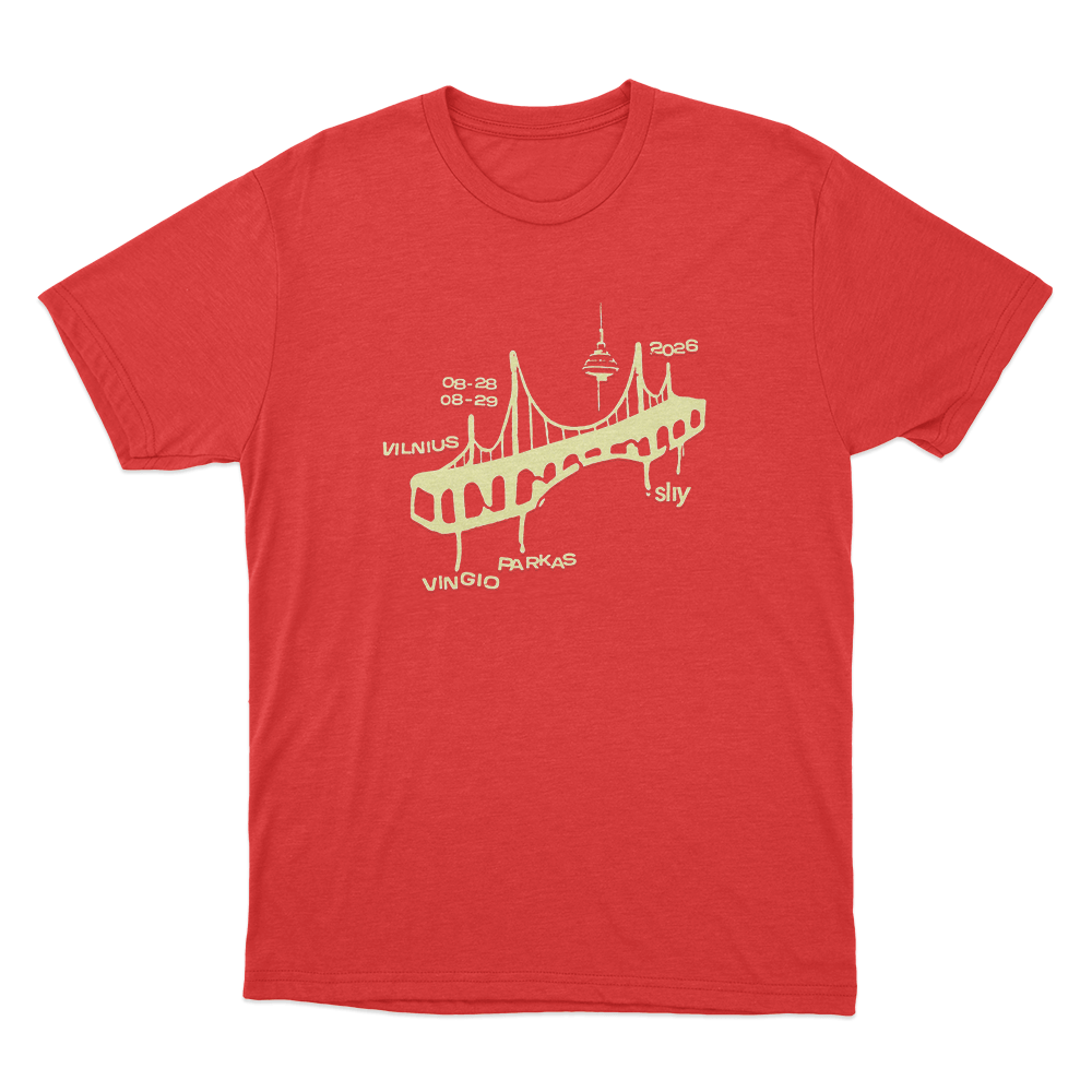 Jessica Shy Vingis Park Unisex T Shirt Red Jessica Shy Vingis Park Unisex T Shirt Red