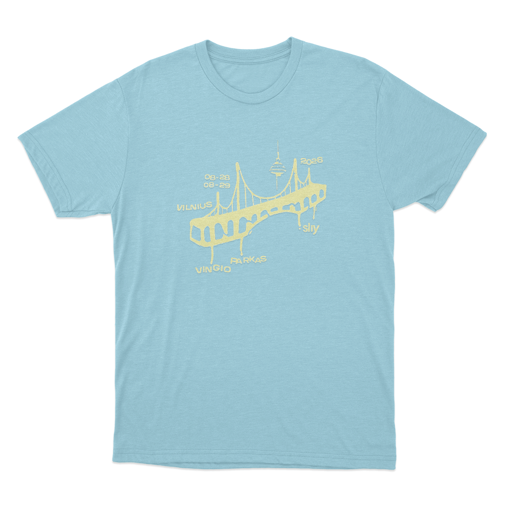 Jessica Shy Vingis Park Unisex T Shirt Sky Blue Jessica Shy Vingis Park Unisex T Shirt Sky Blue