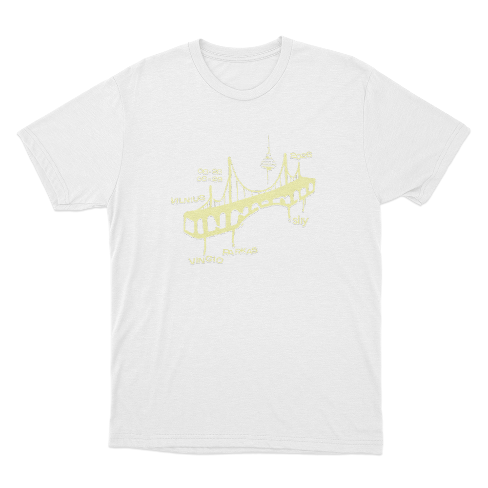 Jessica Shy Vingis Park Unisex T Shirt White Jessica Shy Vingis Park Unisex T Shirt White