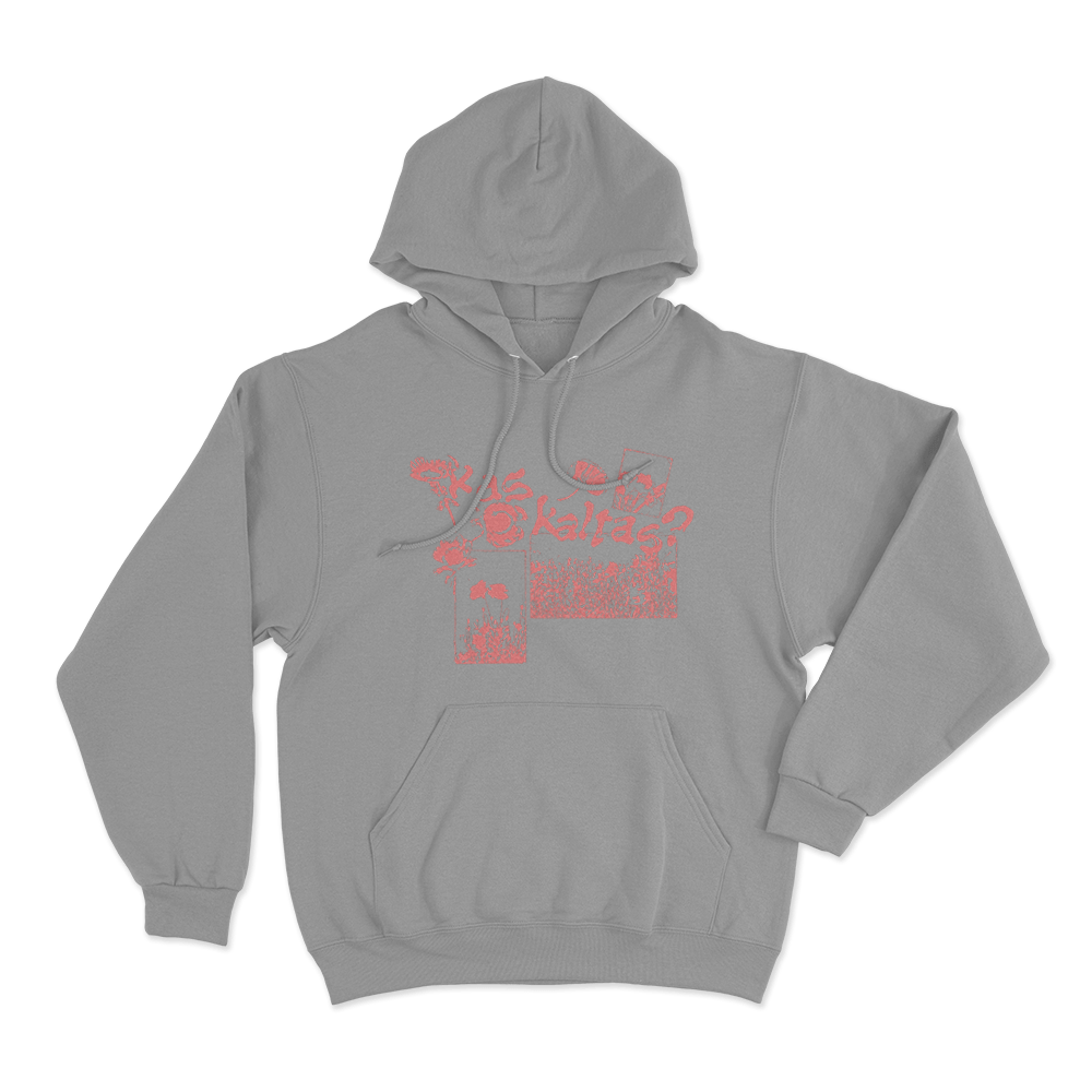 Kas Kaltas Unisex Hoodie Grey Kas Kaltas Unisex Hoodie Grey