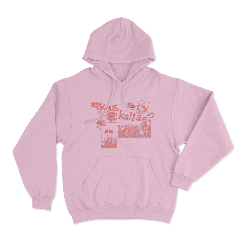 Kas Kaltas Unisex Hoodie Pink Kas Kaltas Unisex Hoodie Pink