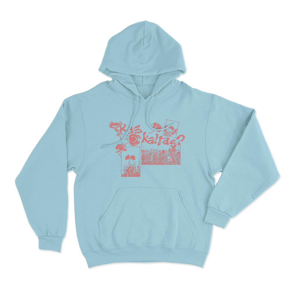 Kas Kaltas Unisex Hoodie Sky Blue Kas Kaltas Unisex Hoodie Sky Blue