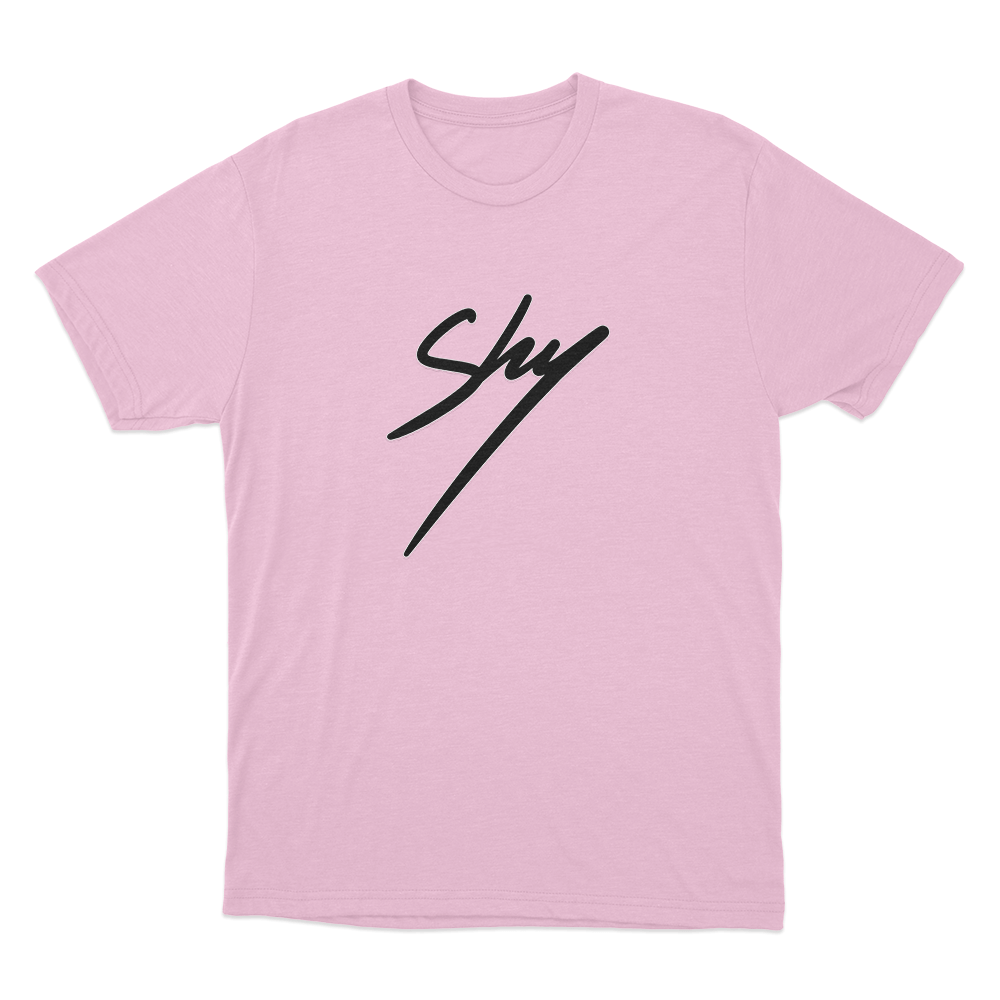 Shy Unisex T Shirt Pink Shy Unisex T Shirt Pink