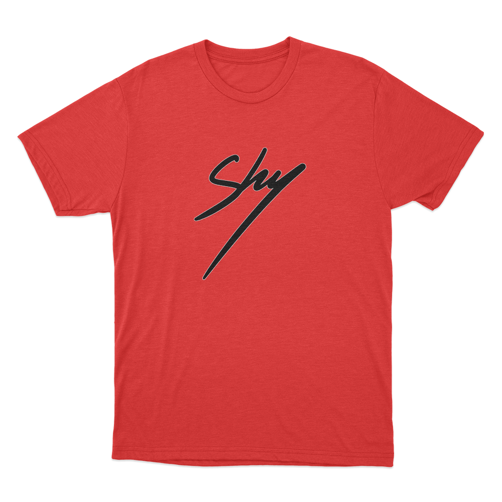 Shy Unisex T Shirt Red Shy Unisex T Shirt Red